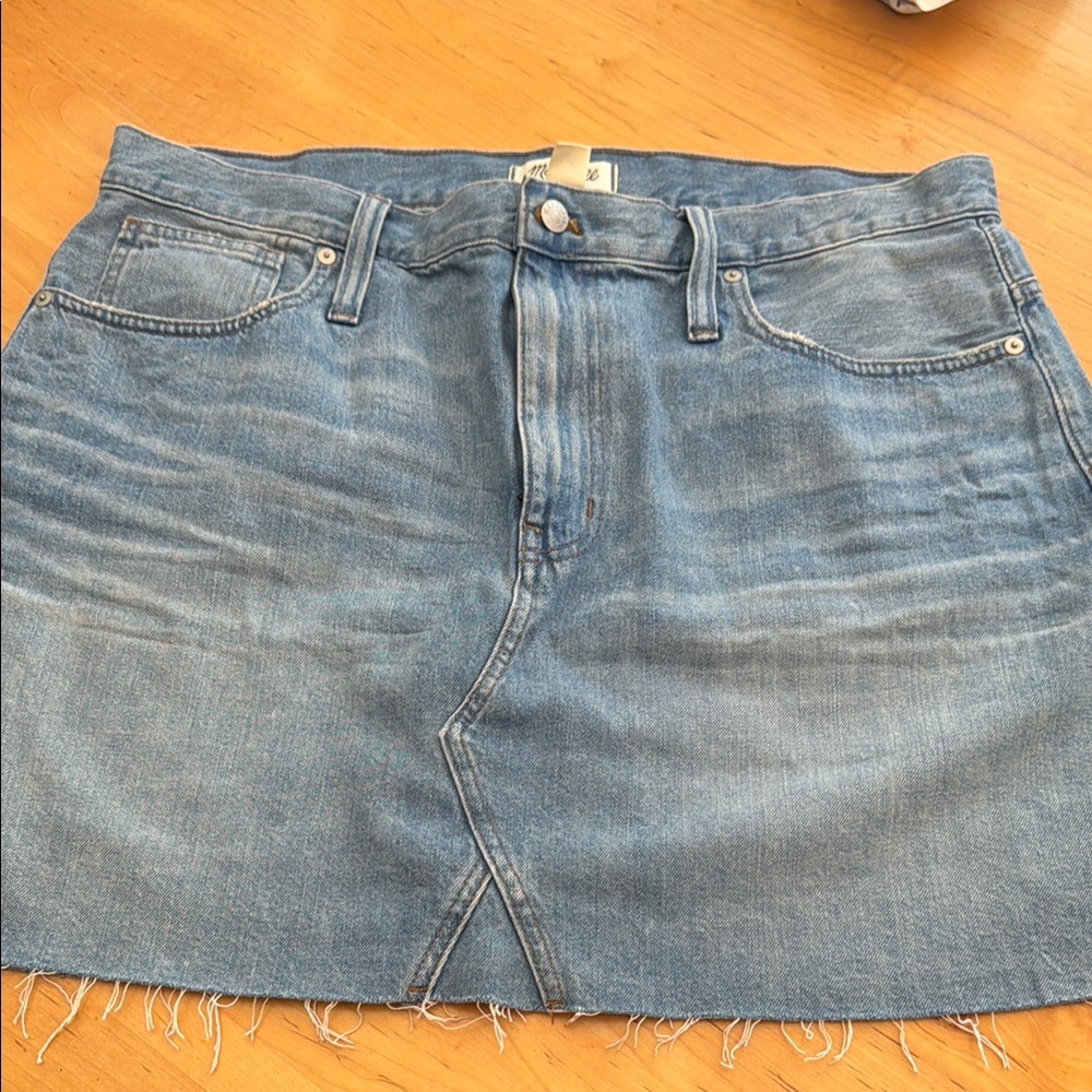 Blue Denim Skirt